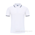 Men's Poly Cotton Short Sleeve Simple Polo Shirt